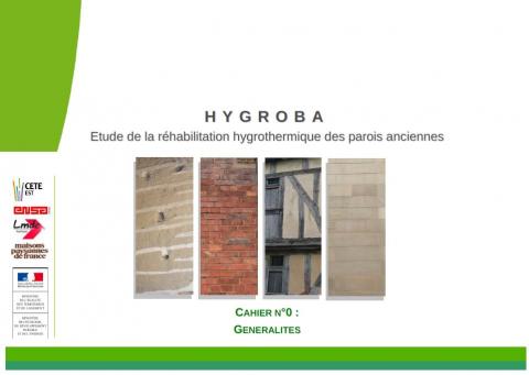 HYGROBA : Etude de la réhabilitation hygrothermique des parois anciennes