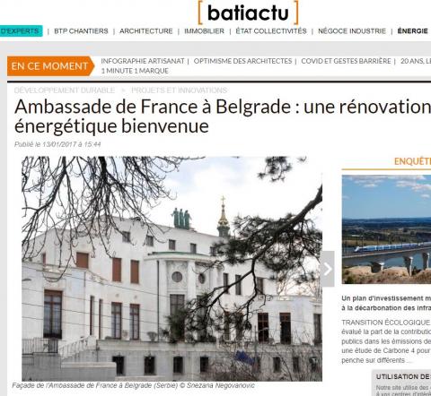 Ambassade France Belgrade