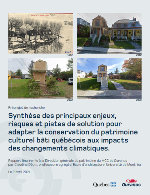 Synthese Patrimoine impact climat Québec